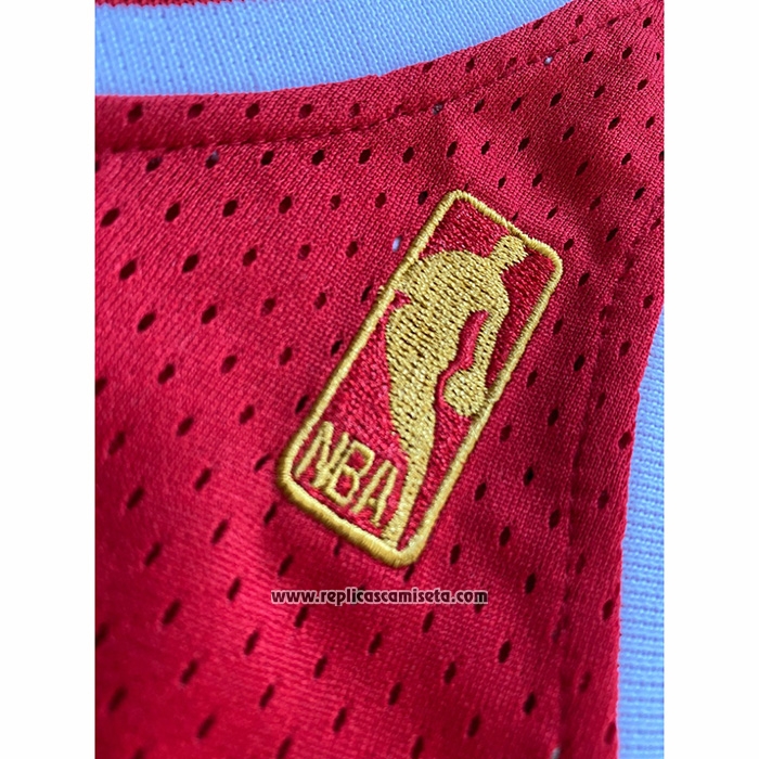 Camiseta Philadelphia 76ers Allen Iverson #3 Mitchell & Ness 1996-97 Rojo
